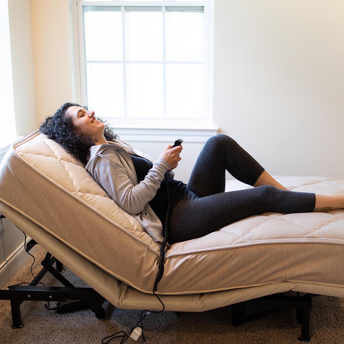 Get comfortable in affordable adjustable beds from Flexabed.