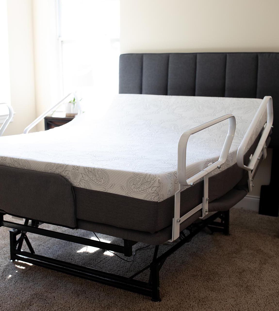 The Rotoflex - Adjustable beds, rotating beds, care beds and the leg lifter